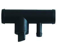 sera T-Branch or T-Piece 2 x 16/22 & 1 x 6/8 (Adjustable) - Large Splitter for Aquarium Hose