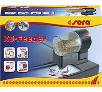 sera XS-Feeder Reliable Automatic Feeder for Easy and Quick Installation on or on the Aquarium, Black