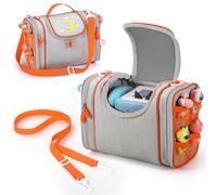 Seracle Case for Toniebox Tonie and Tonies Figure, Headphones, Charging Station and Other Accessories, gray, Carrying case