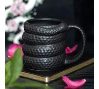 Serano Black Snake Mug - Black - Ceramic - 1