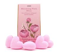 Serano Blooming Pink Bliss Bath Heart Gift Set - Heart Bath Bombs Gift Sets - 1