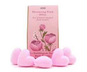 Serano Blooming Pink Bliss Bath Heart Gift Set - Heart Bath Bombs Gift Sets - 1