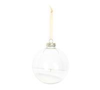 Serano Christmas Wish Hanging Glass Bauble