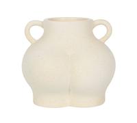 Cream Speckle Bum Plant Pot