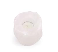 Serano Crystal Rock Himalayan Salt Candle Holder 600-800g - White - Himalayan Salt - 1