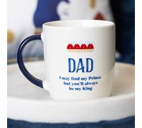 Serano Dad You'll Be My King Mug - White - Ceramic - 1