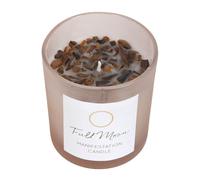 Serano Full Moon Eucalyptus Manifestation Candle with Tiger's Eye - Glass - 1
