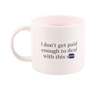 Serano I Don't Get Paid Enough Sweary Mug - Pink - Ceramic - 1