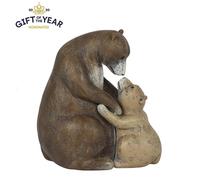 Serano I Love You Beary Much Ornament - Grey - Resin & Polyresin - 1