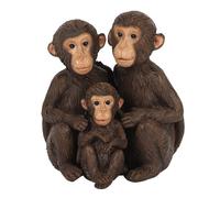 Serano Just The Tree Of Us Monkey Family Ornament - Brown - Resin & Polyresin - 1