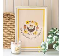 Serano Let Your Spirit Flow Framed Wall Art Print - Nude - Cotton - 1