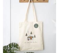Serano Let's Sleep Under the Stars Caravan Polycotton Tote Bag