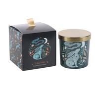 Mystical Moon Gazing Hare Candle with Wild Tulip Fragrance - Vegan Paraffin Wax, 25 Hours Burn Time, Decorative Box, Ideal for Creating a Calming & Magical Atmosphere