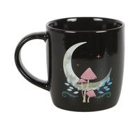 Serano Mystical Moon Mug - Black - New Bone China - 1