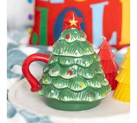 Serano Nostalgic Christmas Tree Mug - Green - Ceramic - 1