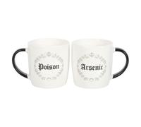 Serano Poison and Arsenic Couples Mug Set - White - Ceramic - 1