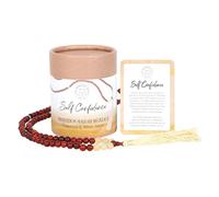 Serano Self Confidence Rosewood & Yellow Jasper Mallah Necklace - Brown - Rose Woode