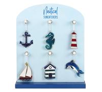 Serano Set of 24 Nautical Suncatchers - Multi - 1