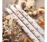 Serano Set of 3 Harvest Moon Taper Candles - Paraffin Wax - 1