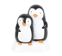 Serano Snuggle Season Resin Penguin Ornament - Black - Resin & Polyresin - 1