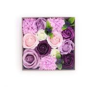 Serano Square Box - Lavender Rose & Carnation - Lavender - parfum, CI 16035, CI 16185, Glycerol, Zea Mays (Cornstarch), Poly (vinyl alcohol), Coconut Diethanol Amide, White mineral oil (petroleum), CI