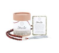 Serano Stress Less Rosewood & Clear Quartz Mallah Necklace - Brown - Rose Woode