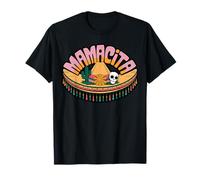 Serape Mamacita Logo for Traditional Mexican Blanket Fiesta T-Shirt