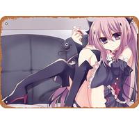 Seraph Of The End, Krul Tepes Anime Poster Home Wall Art Decoration Retro Metal Tin Sign 8x12 inch