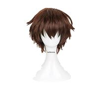 Seraph of The End Yoichi Saotome Cosplay Wigs Short Brown Heat Resistant Synthetic Hair Wig + Wig Cap
