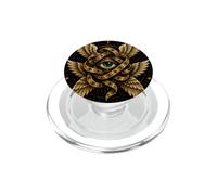 Seraphim Be Not Afraid Angel Tarot Occult Art Women Eyes PopSockets PopGrip for MagSafe
