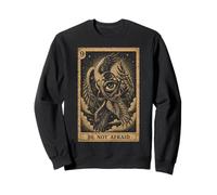 Seraphim Biblical Angel All Seeing Eye Be Not Afraid Goth Sweatshirt