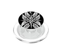 Seraphim Eye Celestial Feather Mystic Be not Afraid PopSockets PopGrip for MagSafe