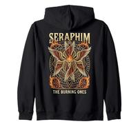 Seraphim The Burning Ones Angelic Vision Zip Hoodie