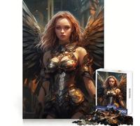 Seraphims Valor 1000 Piece Jigsaw Puzzles for Teenagers Jigsaw Logic Train Toy Stress Relief Smooth Cut Memorable Gift (38x52cm)