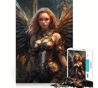 Seraphims Valor 1000 Piece Jigsaw Puzzles for Teenagers Jigsaw Logic Train Toy Stress Relief Smooth Cut Memorable Gift (38x52cm)