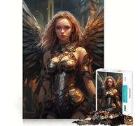 Seraphims Valor 1000 Pieces Jigsaw Puzzles for Teenagers Enhance Memory Easy Leisure Firm Cut Wall Art Decor (50x75cm)