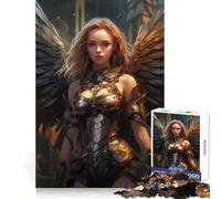 Seraphims Valor 1000 Pieces Jigsaw Puzzles for Teenagers Enhance Memory Easy Leisure Firm Cut Wall Art Decor (50x75cm)