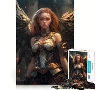 Seraphims Valor 1000 Pieces Jigsaw Puzzles for Teenagers Improve Memory Mental Relax Sharp Edge Creative Gift (38x26cm)