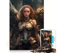 Seraphims Valor 1000 Pieces Jigsaw Puzzles for Teenagers Improve Memory Mental Relax Sharp Edge Creative Gift (50x75cm)