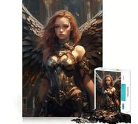 Seraphims Valor Jigsaw Puzzles for Teenagers 1000 Pieces Wise Think Toy Leisure Fun Clear Cut Wall Art Decor (38x26cm)