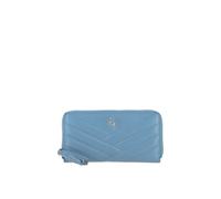 'Seraphina' Real Leather Purse with RFID-Protection Ashwood Leather Blue One Size