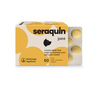 Seraquin Joint | 60 x 2 g chewable tablets | Maintains healthy joints | Supports mobility | Glucosamine, chondroitin and turmeric | For dogs