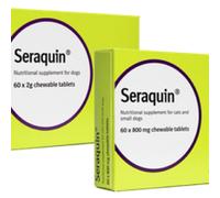 Seraquin Joint Supplement Tablets for Cats & Dogs 60 Tablet