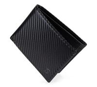 SERASAR | Leather Wallet "Carbon" for Men with RFID Protection | with Giftbox