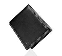 SERASAR Men's Leather Wallet "Space" | Perfect Birthday Gift for Friend