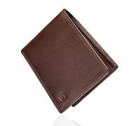 SERASAR Men's Leather Wallet "Space" | Perfect Birthday Gift for Friend