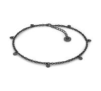 SERASAR Premium Anklets Women | 925 Sterling Silver | 18 Carat Real Gold Plating | Adjustable Length | Four Colors | Jewelry Box Included