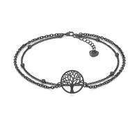 SERASAR Premium Anklets Women | 925 Sterling Silver | 18 Carat Real Gold Plating | Adjustable Length | Four Colors | Jewelry Box Included