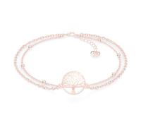 SERASAR Premium Anklets Women | 925 Sterling Silver | 18 Carat Real Gold Plating | Adjustable Length | Four Colors | Jewelry Box Included