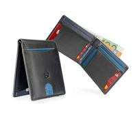 SERASAR Premium Leather Wallet "Clever" for Men with RFID | with Giftbox